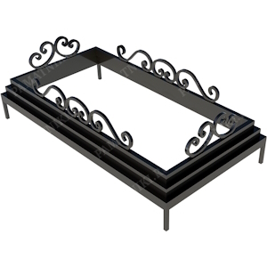 Цветник на могилу фото и цены