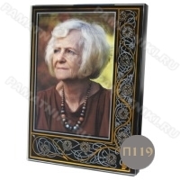 Портреты в стекле на памятник фото и цены