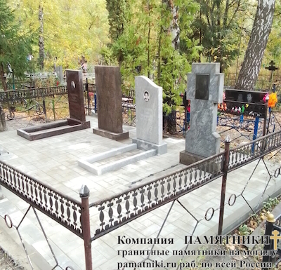 Памятники на могилу фото наших работ