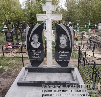 Памятники на могилу фото наших работ