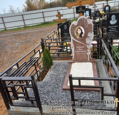 Памятники на могилу фото наших работ