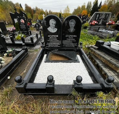 Памятники на могилу фото наших работ