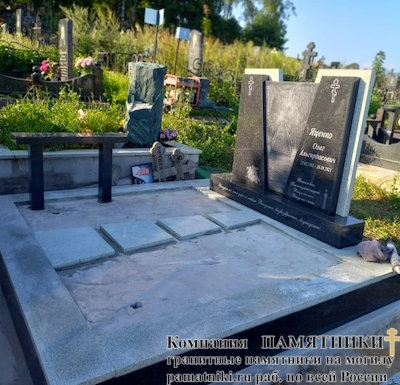 Памятники на могилу фото наших работ