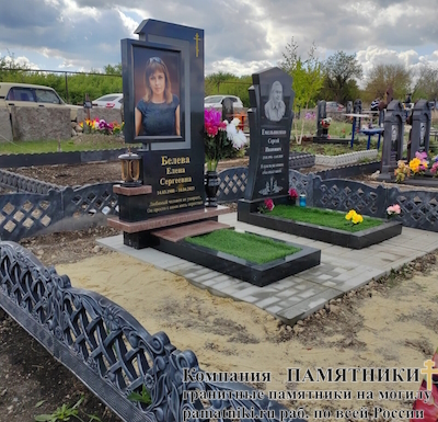 Памятники на могилу фото наших работ