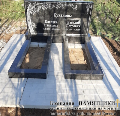Памятники на могилу фото наших работ