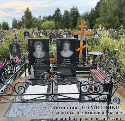 Памятники на могилу фото наших работ