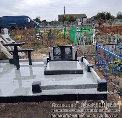 Памятники на могилу фото наших работ