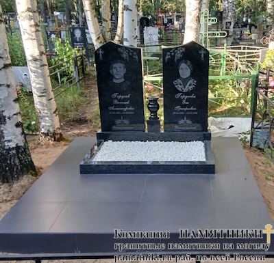 Памятники на могилу фото наших работ
