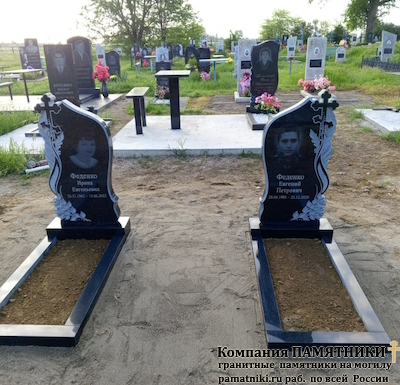 Надгробный памятник фото наших работ