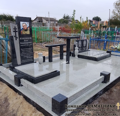 Надгробный памятник фото наших работ