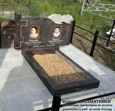 Надгробный памятник фото наших работ