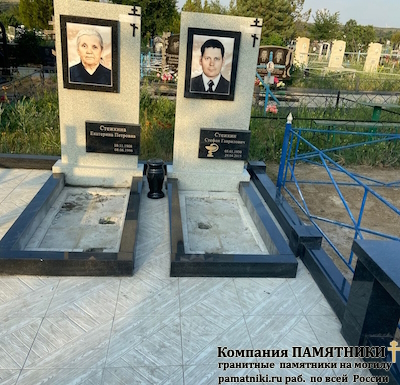Надгробный памятник фото наших работ