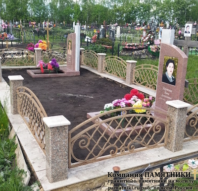 Надгробный памятник фото наших работ