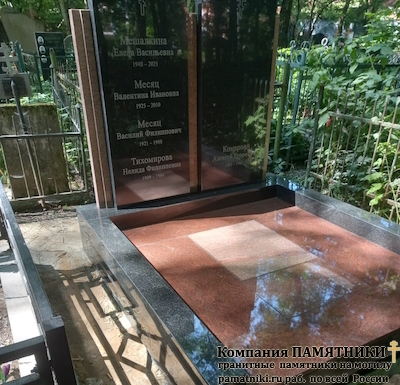 Надгробный памятник фото наших работ