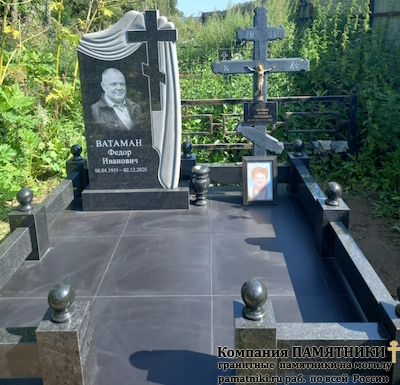 Надгробный памятник фото наших работ