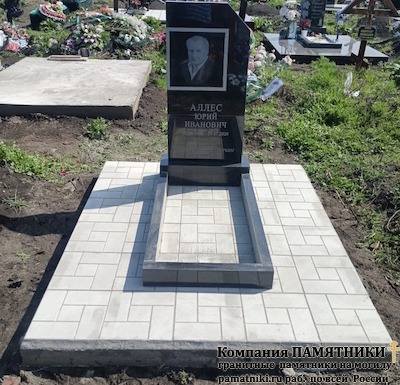 Надгробный памятник фото наших работ