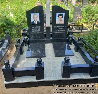 Надгробный памятник фото наших работ