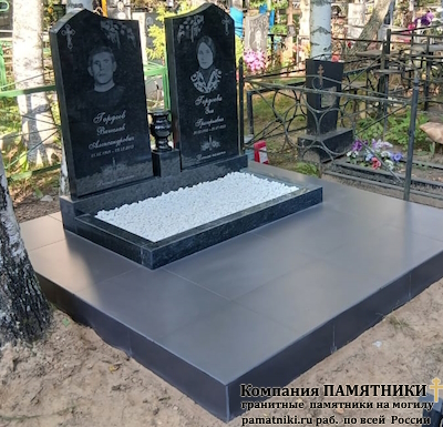 Надгробный памятник фото наших работ