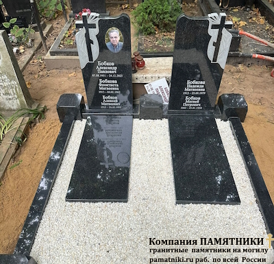 Надгробный памятник фото наших работ